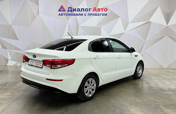 Kia Rio, 2016 года, пробег 111806 км