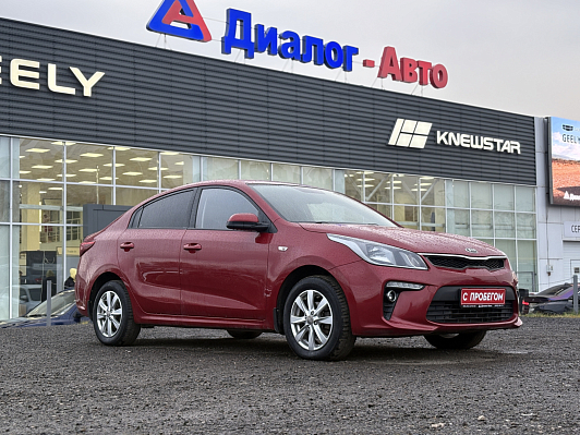 Kia Rio Luxe, 2019 года, пробег 149639 км