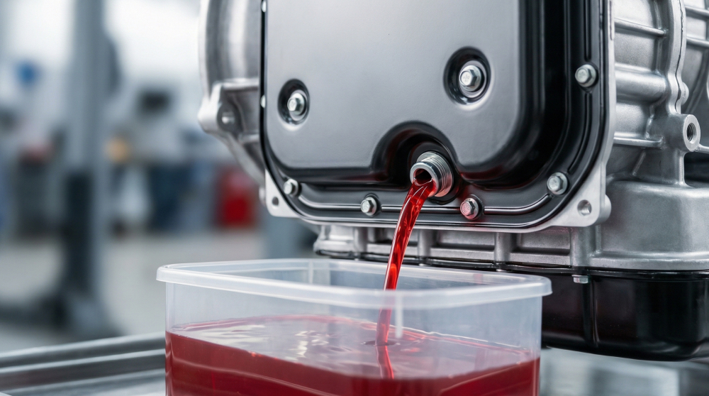 Замена масла в АКПП — фото